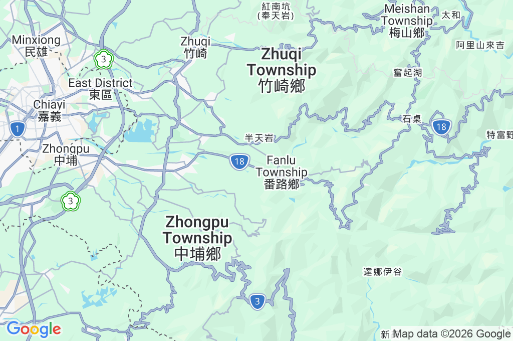 Niupuzai Grassland Area Map Niupuzai Grassland Area Map