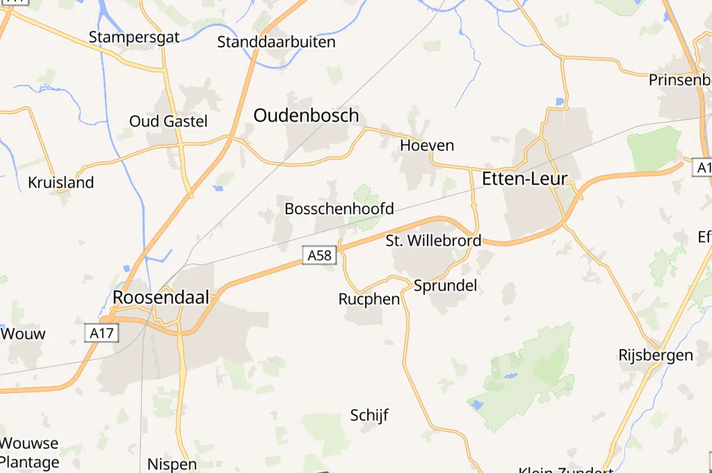 Breda International Airport Area Map