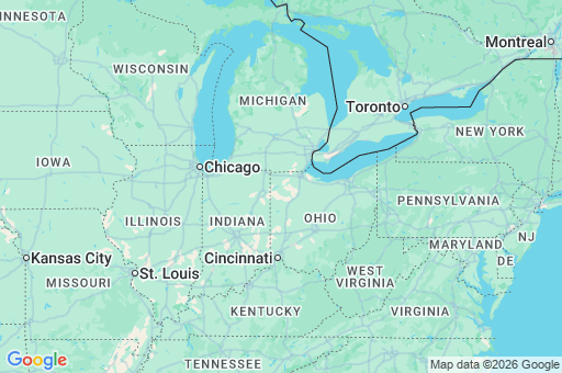Map of Ohio