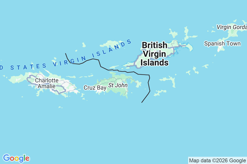 Lime Out St. John Area Map
