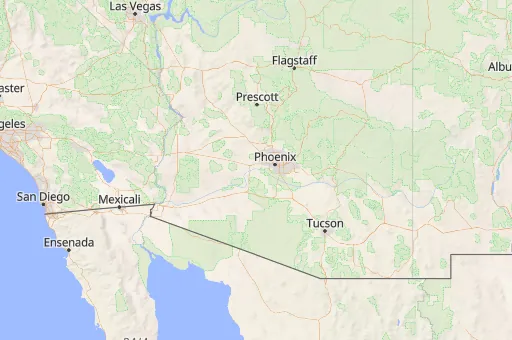 Map of Maricopa County