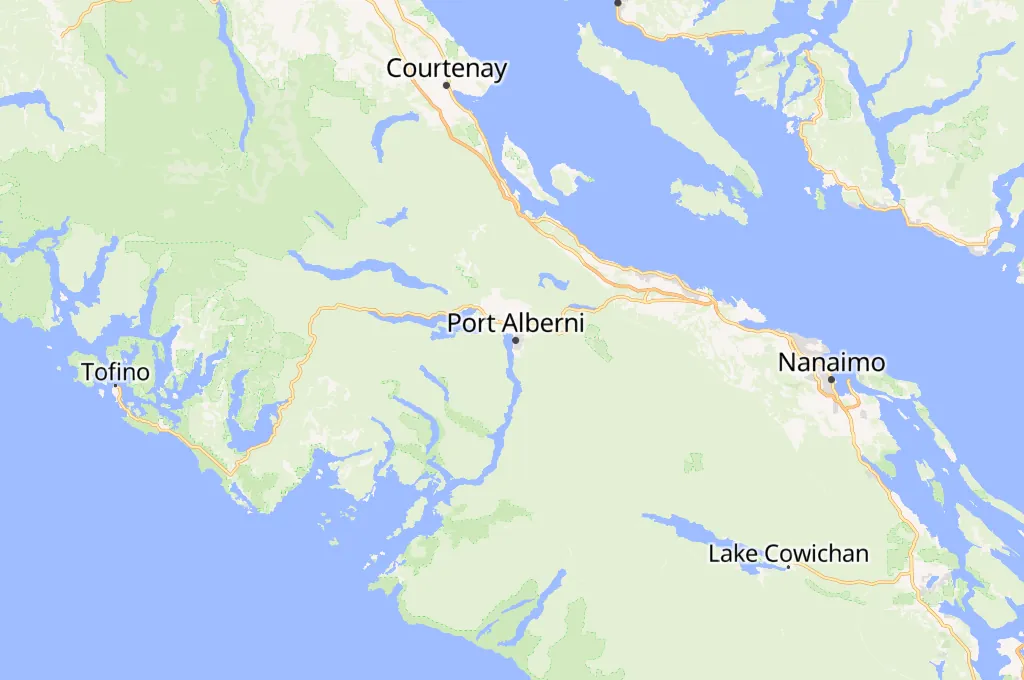 Alberni Harbour Quay Area Map Alberni Harbour Quay Area Map