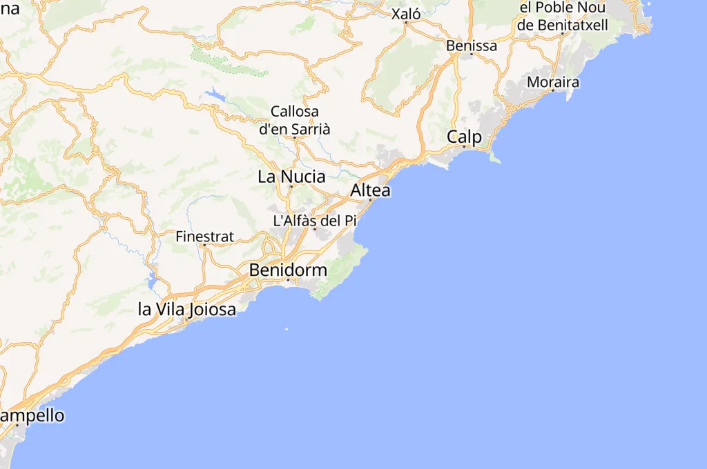 La Punta Area Map La Punta Area Map