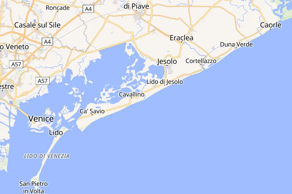 Camping Jesolo International Area Map Camping Jesolo International Area Map