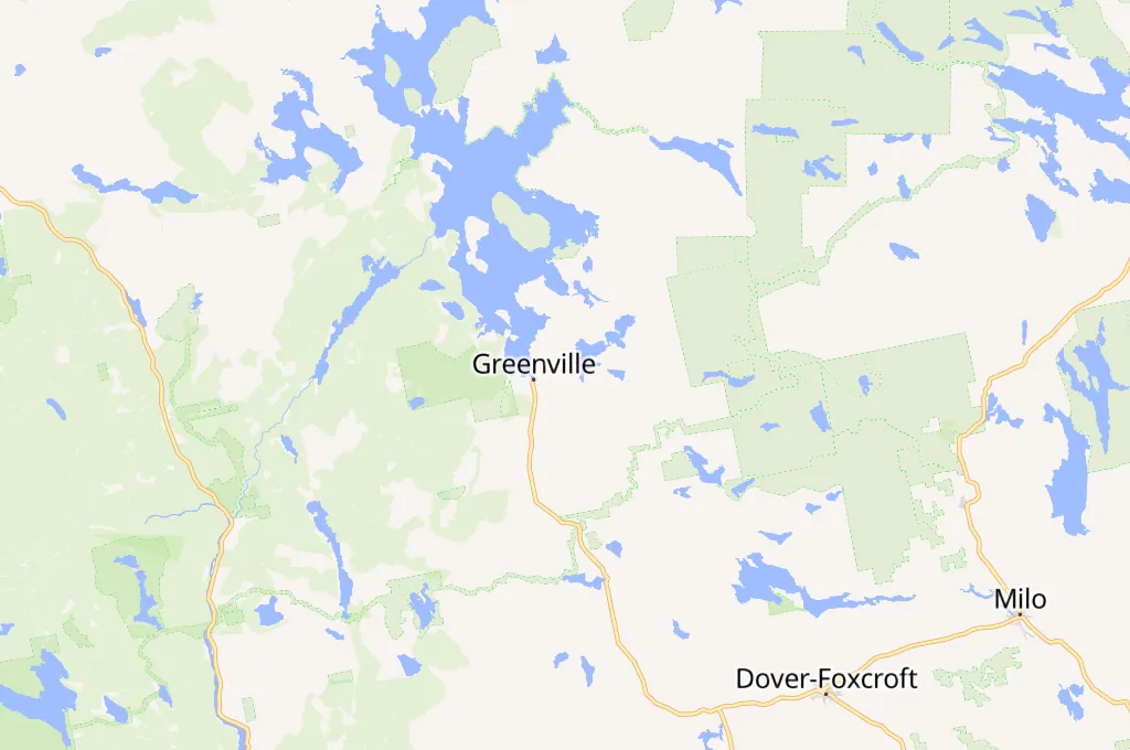 Greenville Municipal Airport Area Map