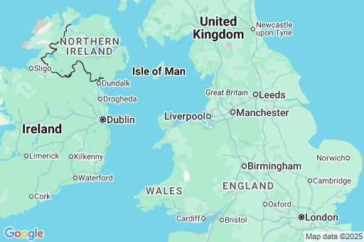 Map of Wales