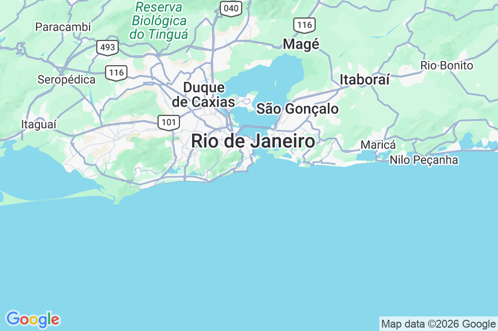 Copacabana Beach Area Map Copacabana Beach Area Map