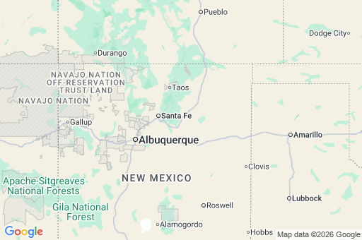Map of San Miguel County