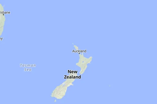 Map of Auckland