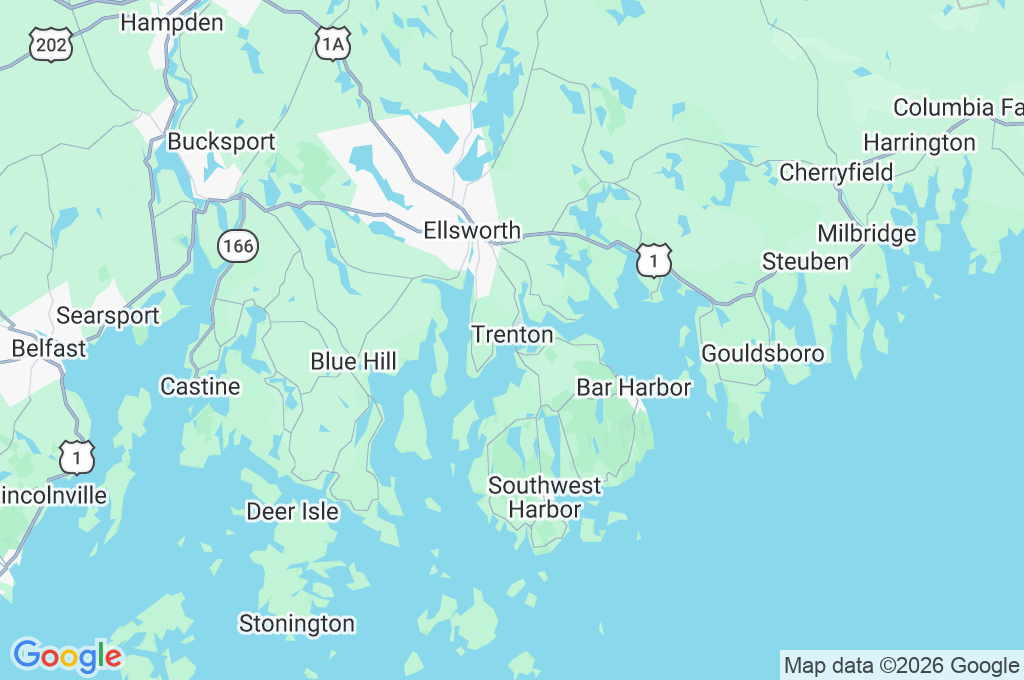 Trenton Area Map