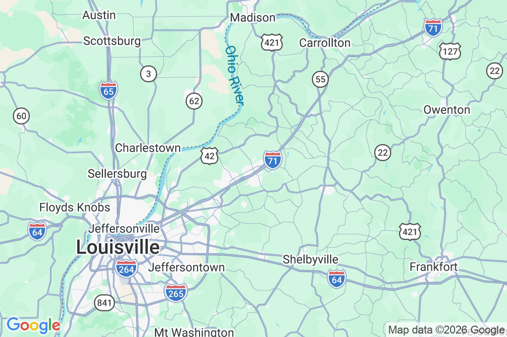 La Grange Area Map