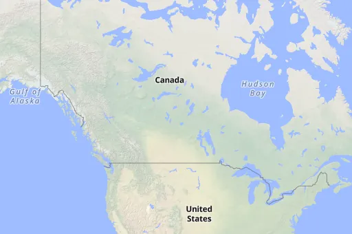 Map of Canada