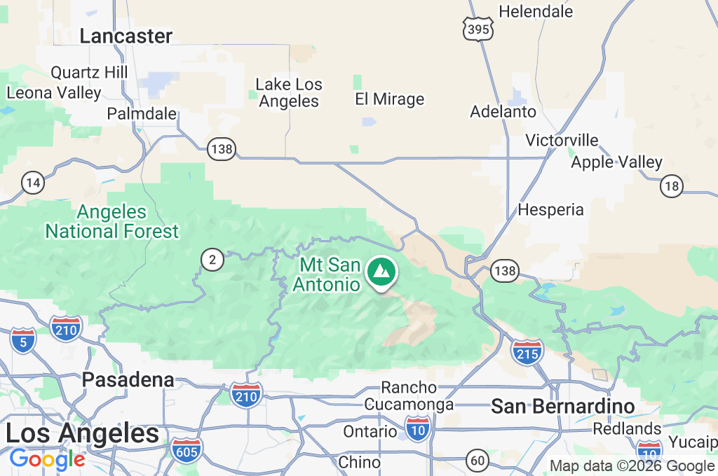 Mountain High Resort Area Map Mountain High Resort Area Map