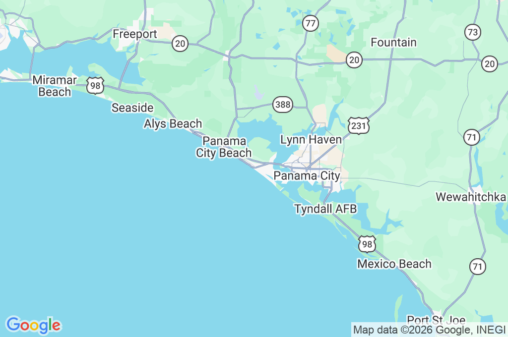 Pineapple Willy's Beach Area Map