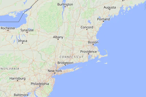 Map of Hampden County