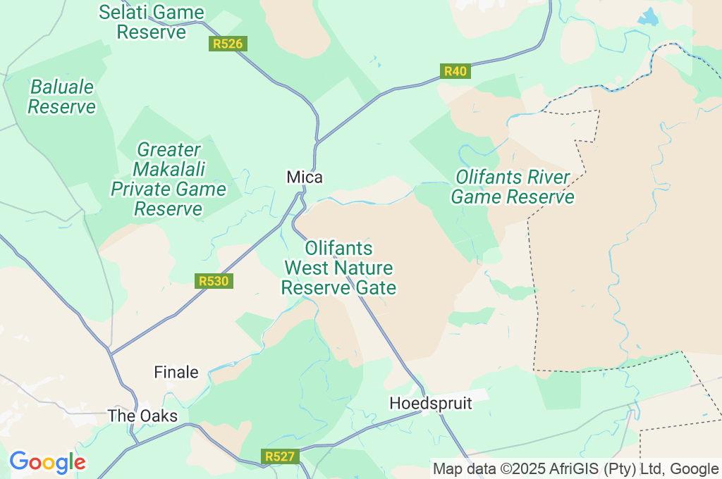Naledi Lodges Area Map
