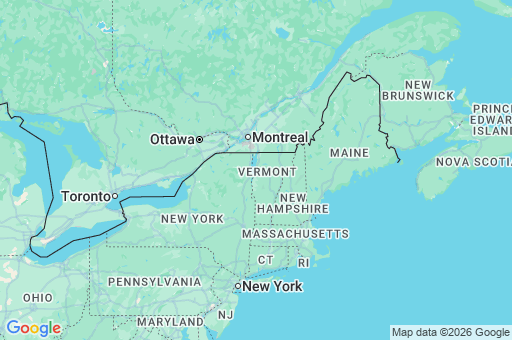 Map of Vermont