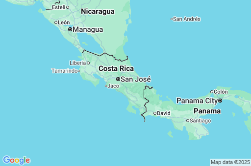 Map of Costa Rica