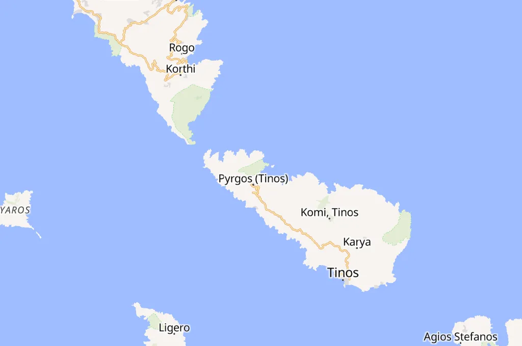Panormos Bay Area Map Panormos Bay Area Map