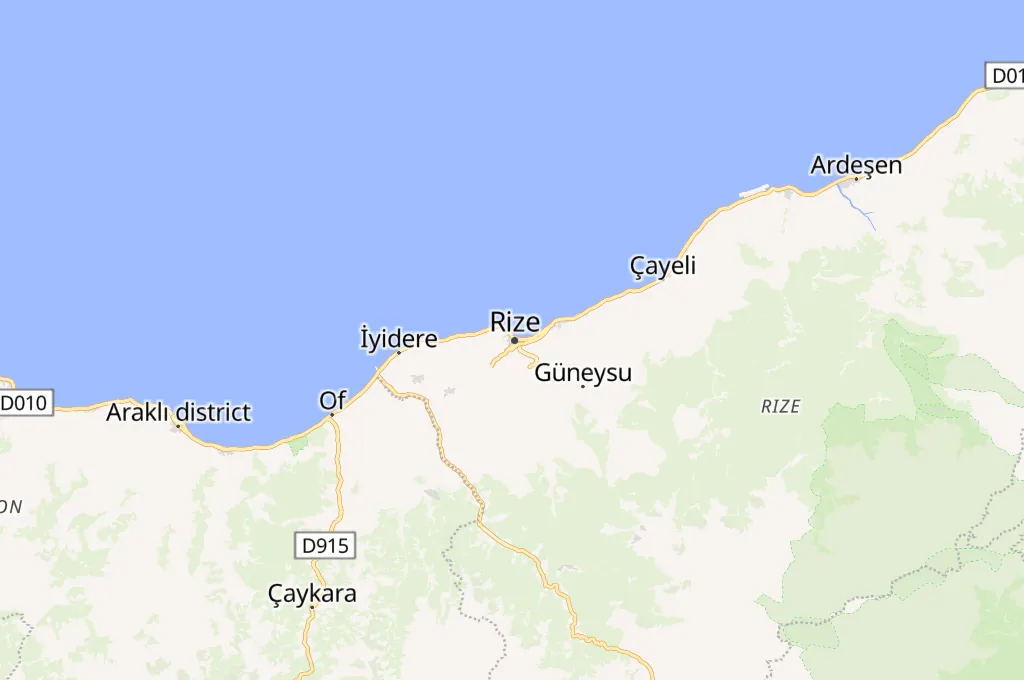15 Temmuz Demokrasi ve Cumhuriyet Meydanı Area Map