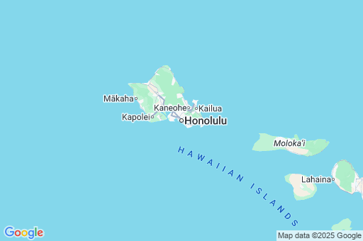 Map of Honolulu