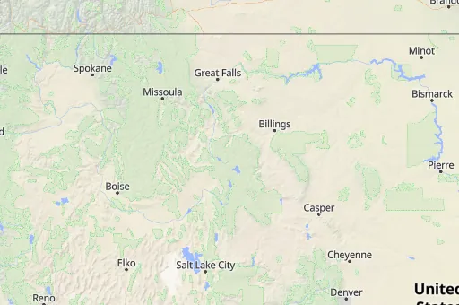 Map of Montana