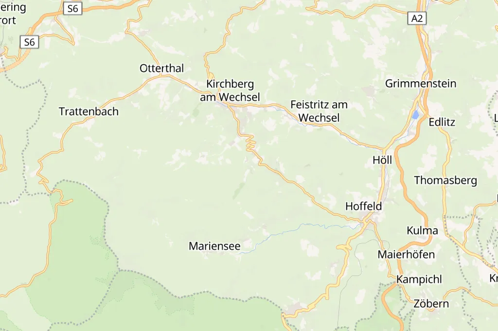 St. Corona am Wechsel Area Map