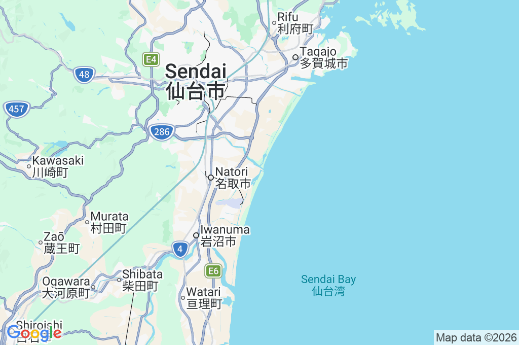 Yuriage Port Area Map Yuriage Port Area Map