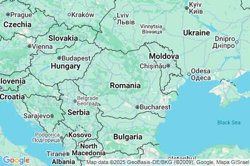 Map of Romania