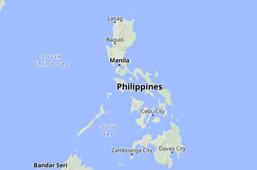 Map of Philippines