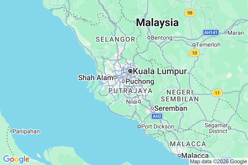 Bandar Puteri Area Map