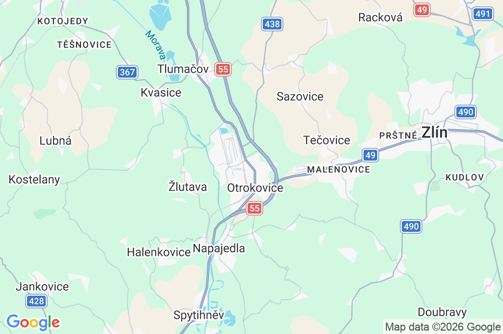 náměstí 3. května Area Map náměstí 3. května Area Map