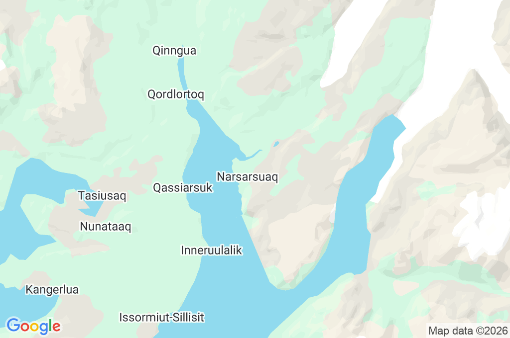 Narsarsuaq Airport Area Map