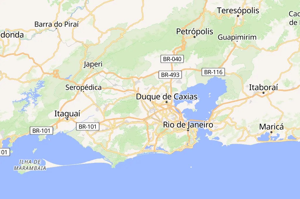 Coelho da Rocha Area Map Coelho da Rocha Area Map