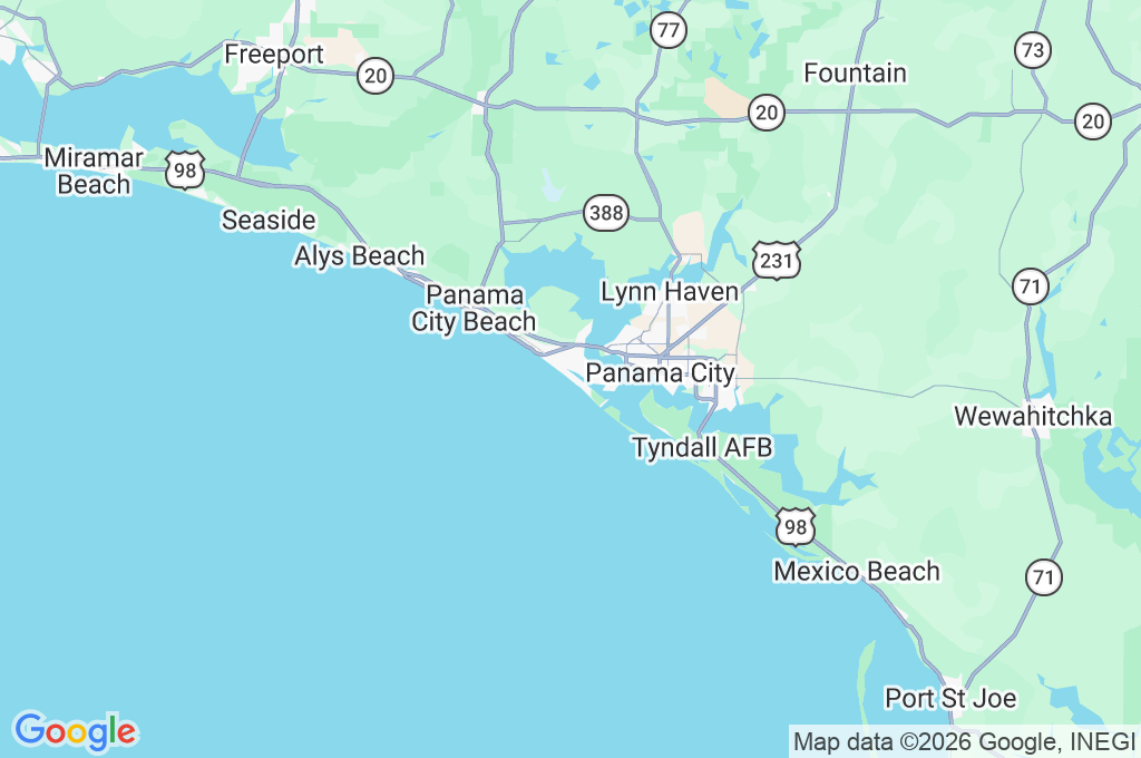 Coral Reef Beach Area Map Coral Reef Beach Area Map
