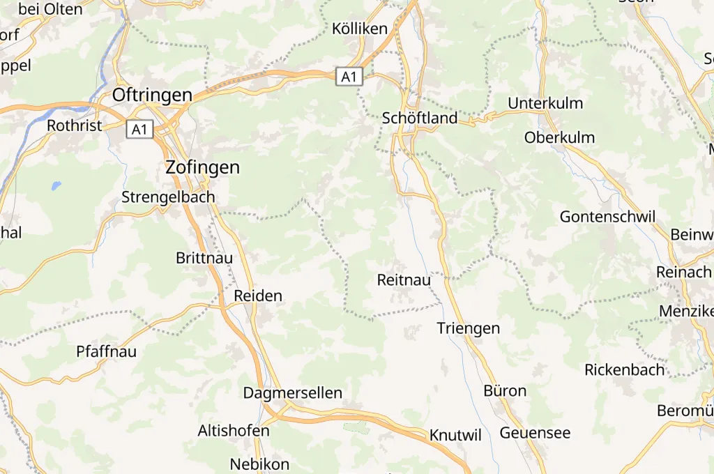Wiliberg Area Map Wiliberg Area Map