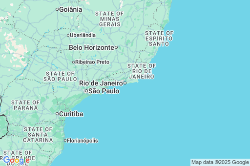 Map of Rio de Janeiro