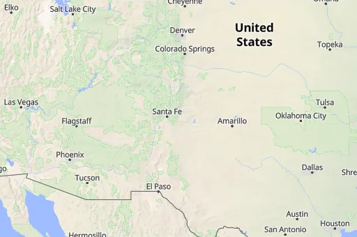 Map of New Mexico