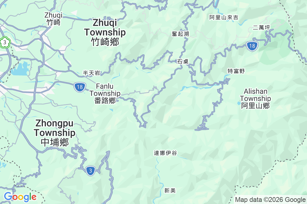 Sheng-Li Farm Area Map