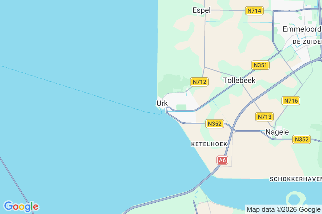 Urk Area Map