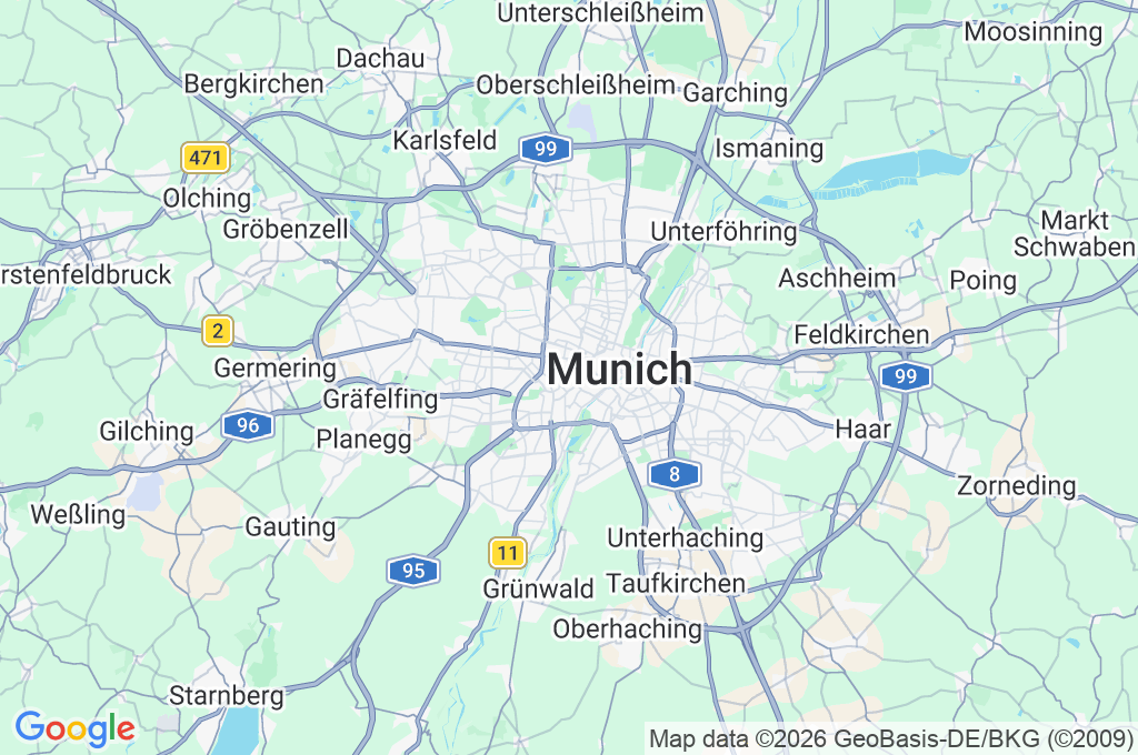 Theresienwiese Area Map Theresienwiese Area Map