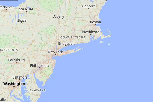 Map of Suffolk County