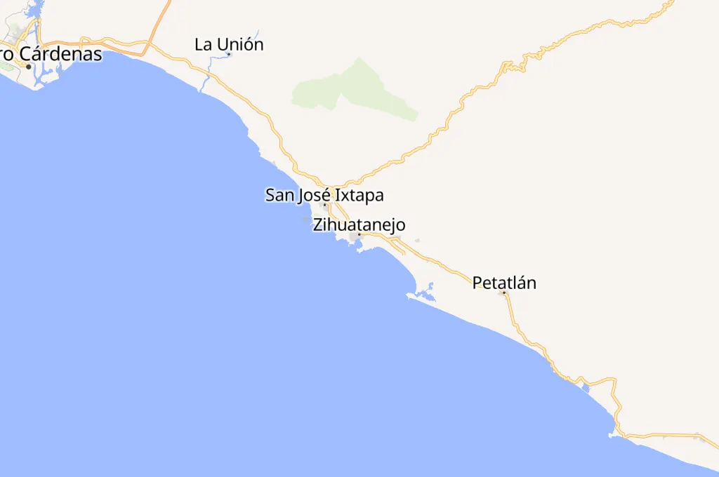 Playa La Madera Area Map