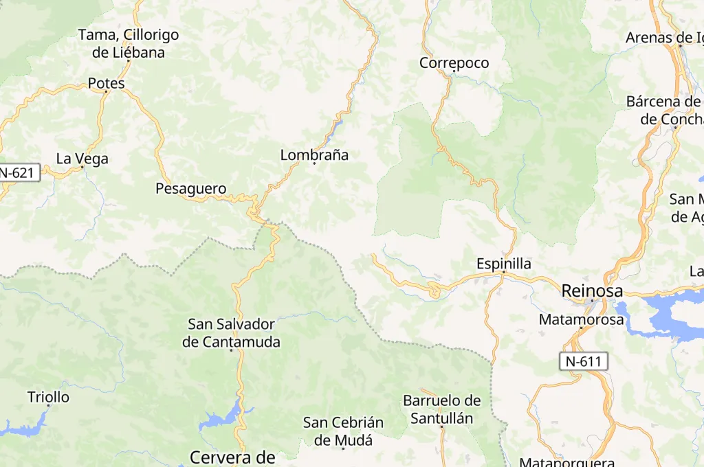 Alto Campoo Area Map Alto Campoo Area Map
