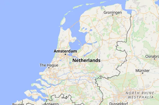 Map of Flevoland