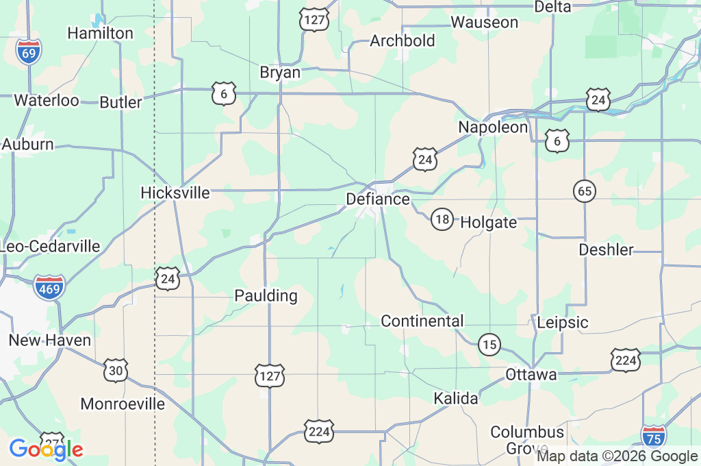 Friends of Felines' Rescue Center Area Map