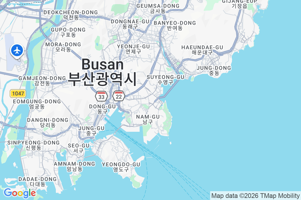 Pukyong National University Area Map Pukyong National University Area Map