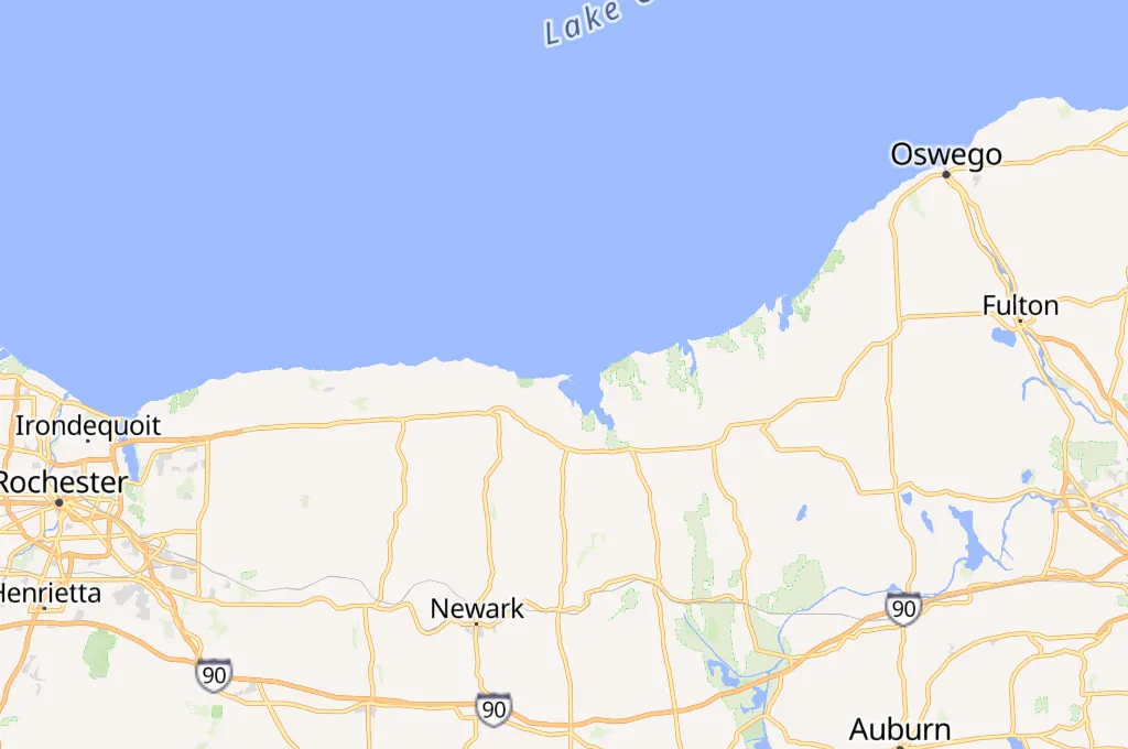 Sodus Point Lighthouse Area Map
