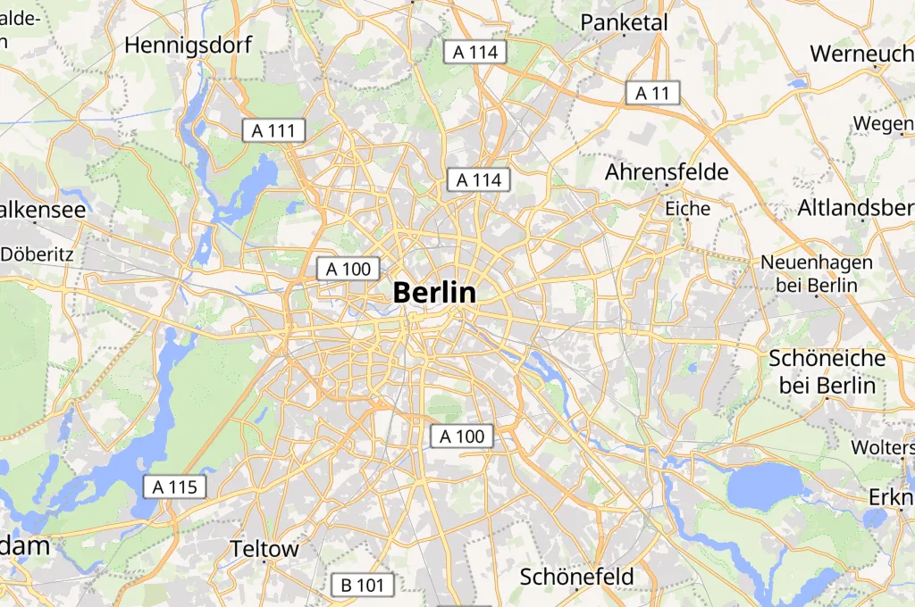 Alexanderplatz Area Map Alexanderplatz Area Map