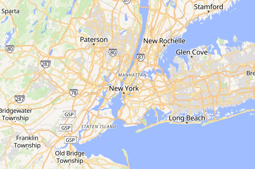 Empire State Building Area Map Empire State Building Area Map